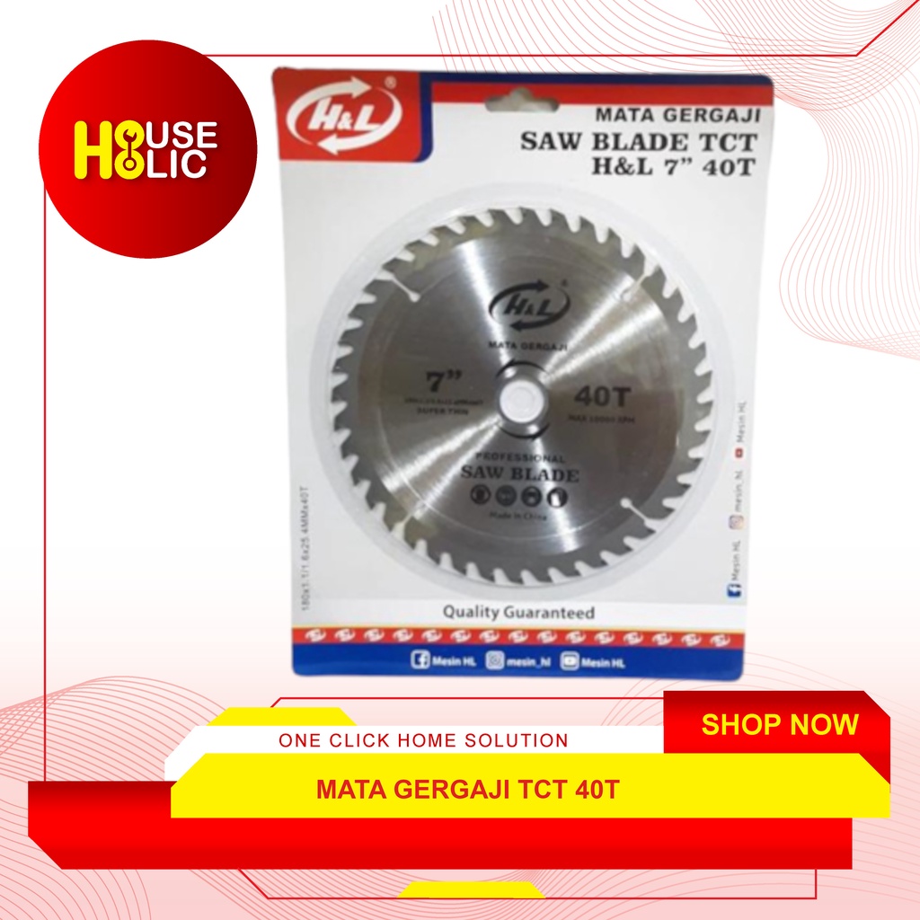 Mata Gergaji Circular 7&quot; / TCT Saw Blade Circular Cut Off / Mata Potong