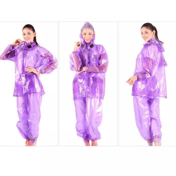 JAS HUJAN WANITA KOREA MANTEL HUJAN PEREMPUAN DEWASA RAINCOAT GIRL  IMPORT d28