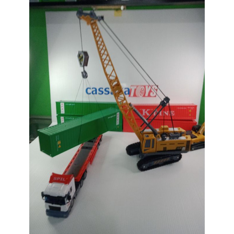 Diecast Miniatur Crane