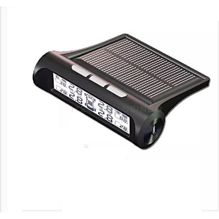 Solar Power Wireless Car Tire Pressure Monitoring System Tekanan Angin TPMS