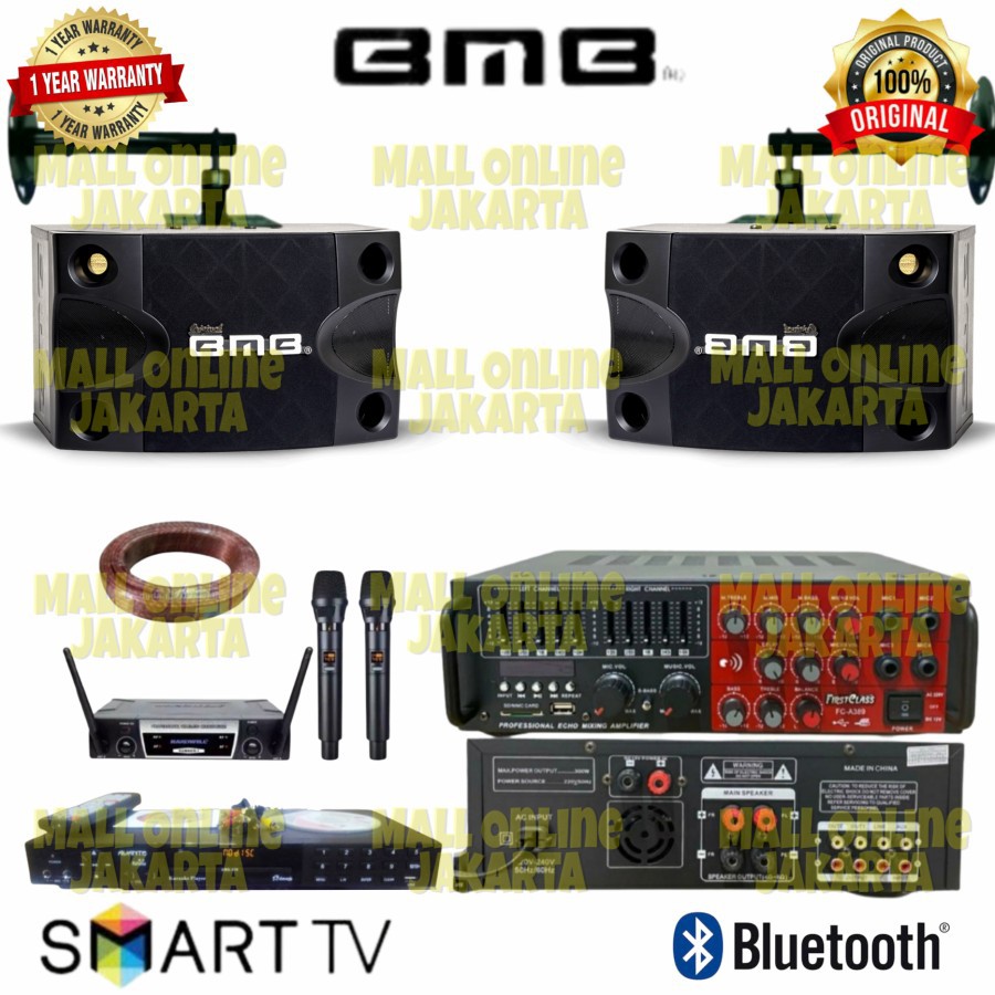 Paket sound system BMB Dvd Set Karaoke Original