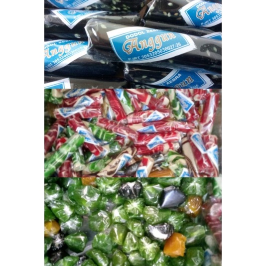 

Dodol Garut buah, zebra 250gram