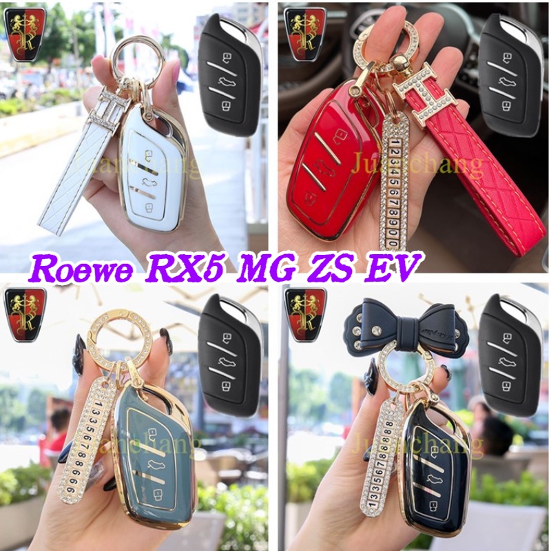 Casing Kunci Mobil Bahan TPU Untuk Saic MG ZS EV MG6 EZS HS EHS 2019 2020 Roewe RX5 I6 I5 RX3 RX8 ERX5 MG5