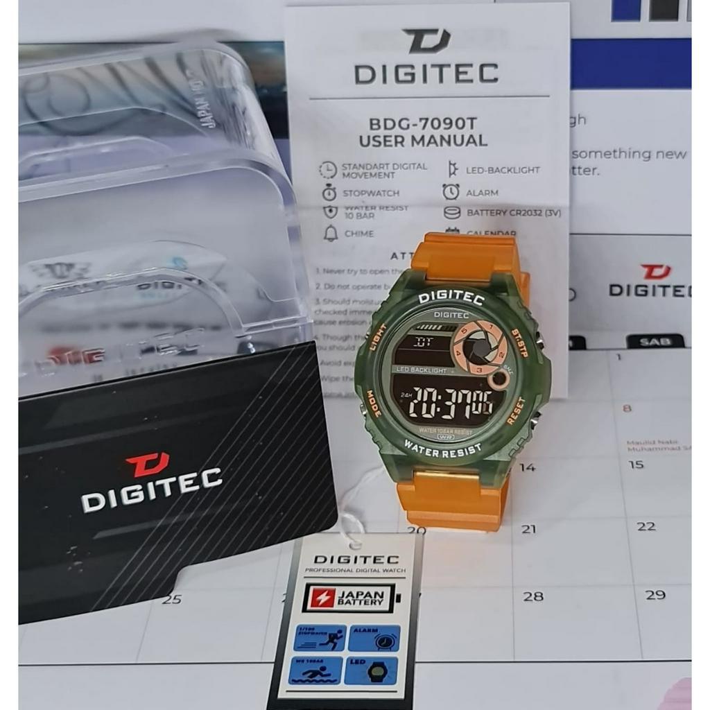 JAM TANGAN WANITA DIGITEC BDG-7090T BDG 7090T DG 7090 ORIGINA FREE BOX