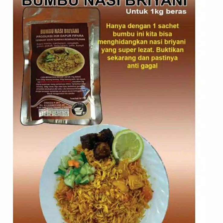 

codes9S3e--Bumbu kebuli fifara untuk 1 Kilogram beras