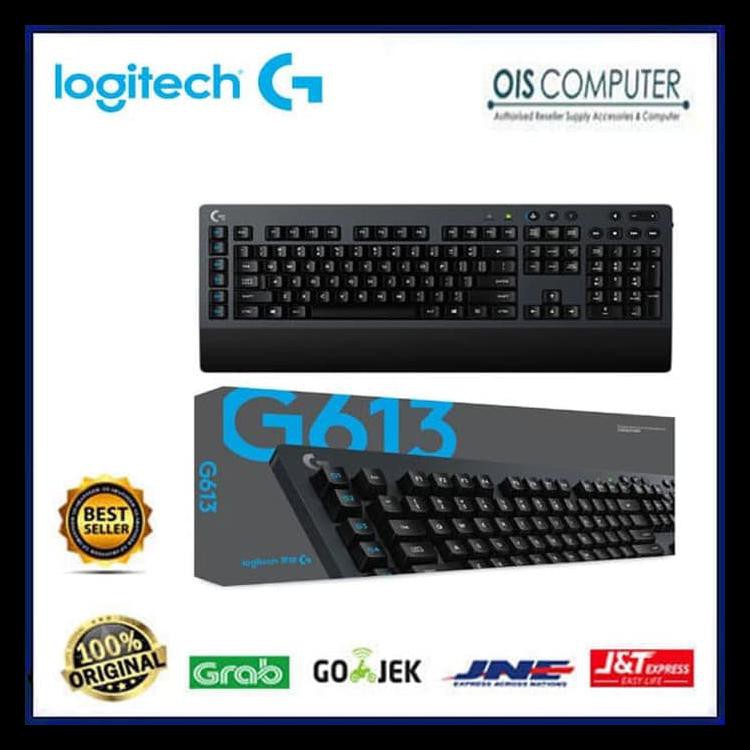 BARANG PILIHAN LOGITECH G613 WIRELESS MECHANICAL GAMING KEYBOARD G 613 GAME CUCI GUDANG