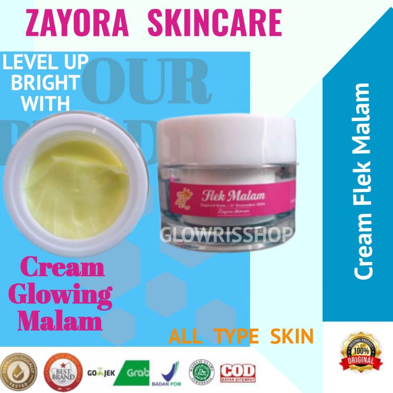 Cream Flek Malam Zayora Penghilang Flek Hitam Terlaris Ampuh Hilangkan Flek Membandel