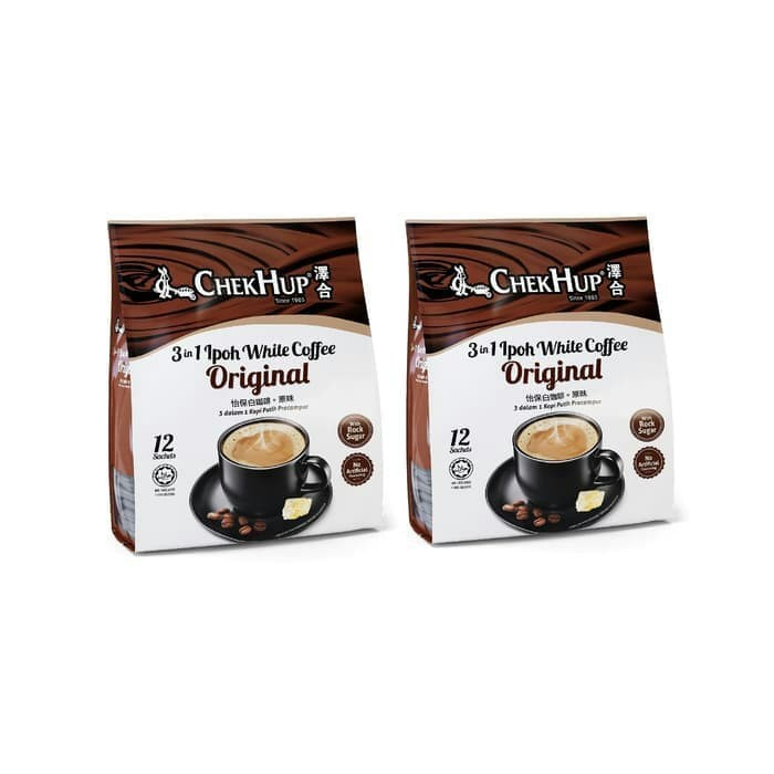 

chekhup 3in1 Ipoh white coffee original 12 sachet