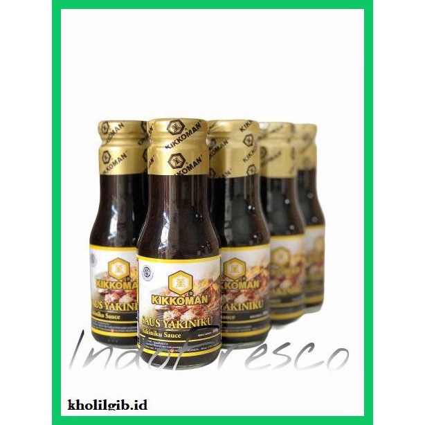 

gnidderdsaus- kikkoman yakiniku sauce- saus yakiniku halal 300 gr -asliiiiii.