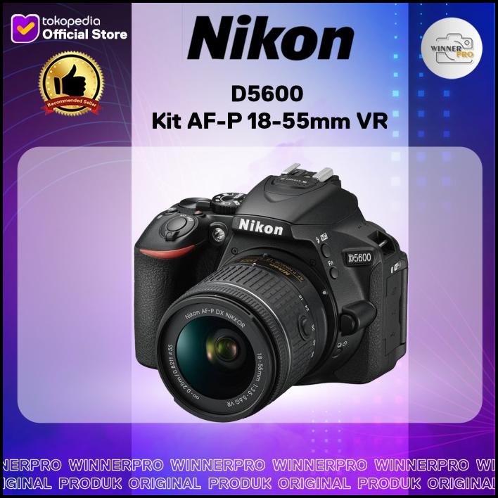 Nikon D5600 Kit Af-P 18-55Mm Vr