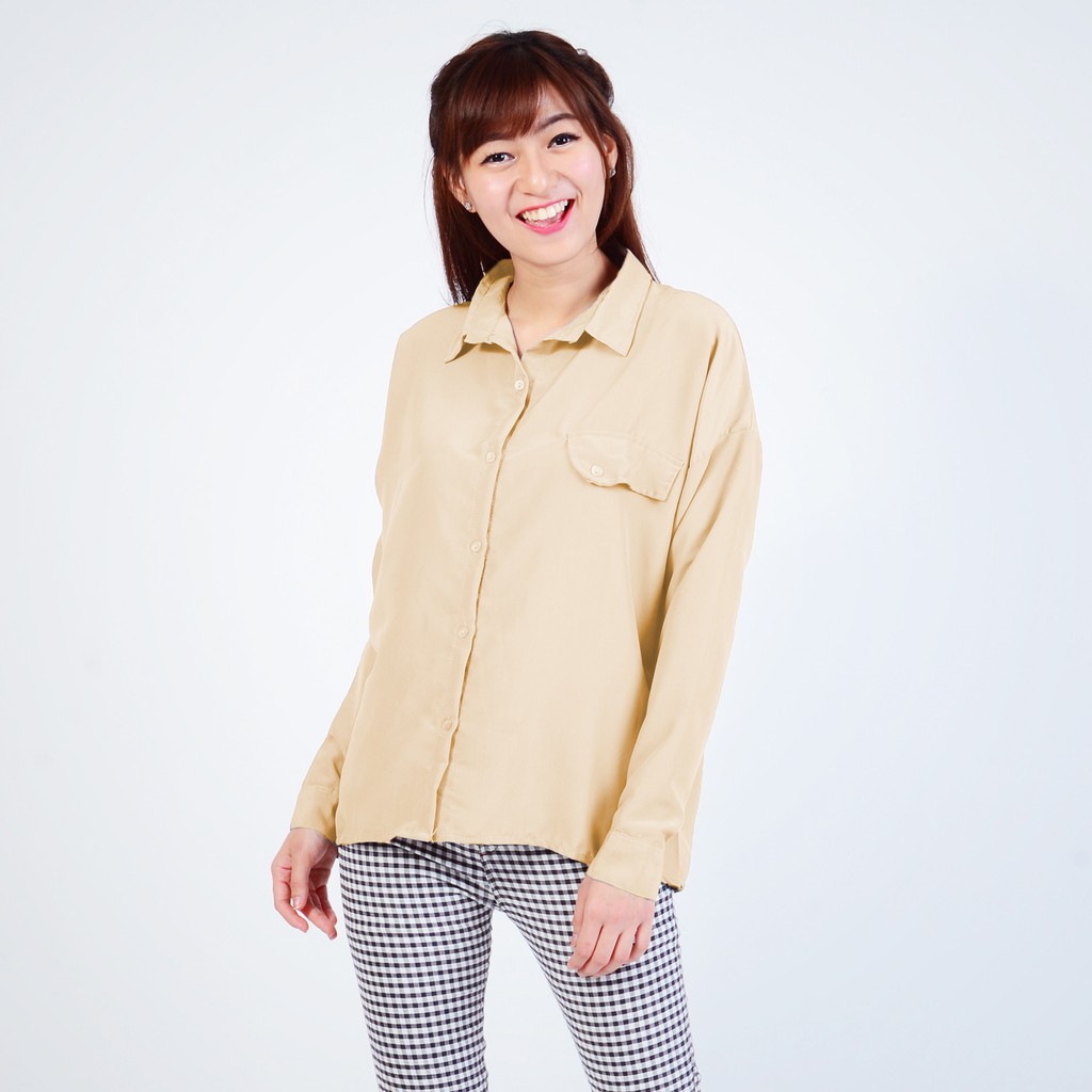 [12.12] RX FASHION - KEM EMMA / KEM KESIA - FASHION KEMEJA WANITA - 1R