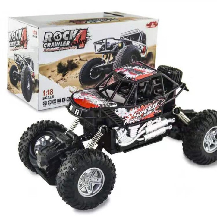 RC Crawler Offroad 1/18 RC Car Rechargable Rock Crawler RC Truck