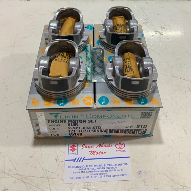 Piston ertiga & all new swift teikin