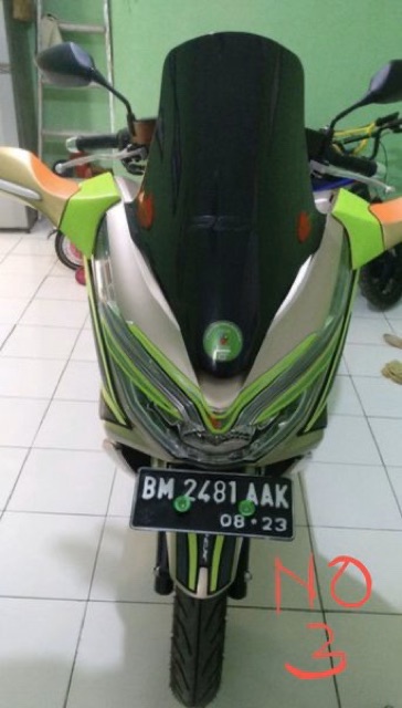 Visor windshield honda PCX 150 panjang