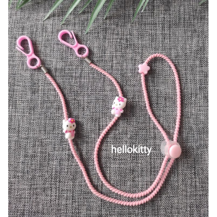strap masker lucu 2 in 1 / strap masker lucu / strap masker anak