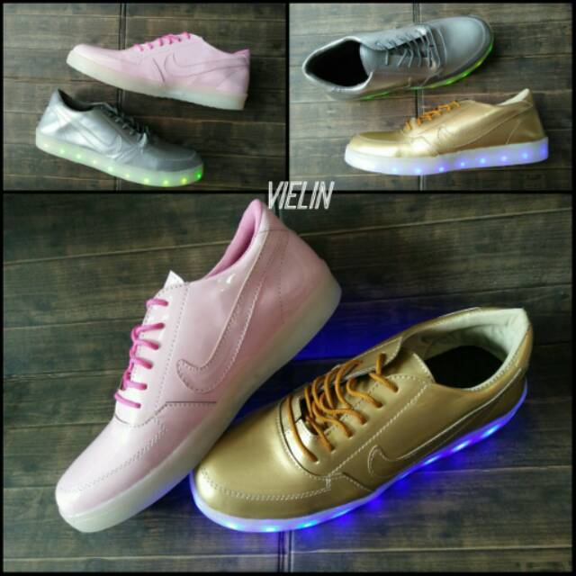 Sepatu led cewek, sepatu led cewek murah, supplier sepatu led