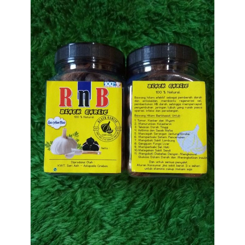 

Black garlic Tunggal / bawang hitam tunggal 250gram
