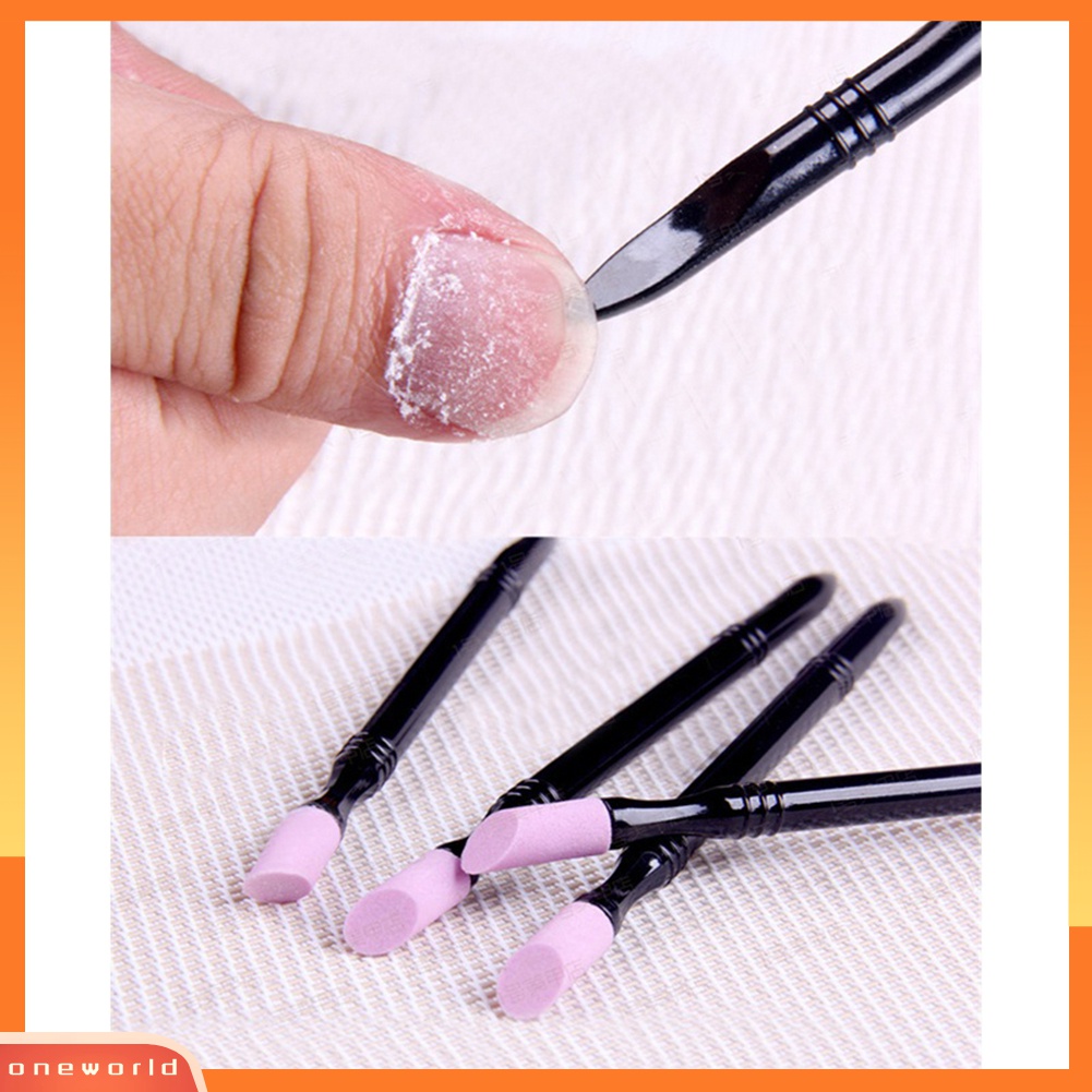 (ONWO) 1 Pc Alat Nail Art DIY Pena Grinding Penghilang Kulit Mati Kutikula