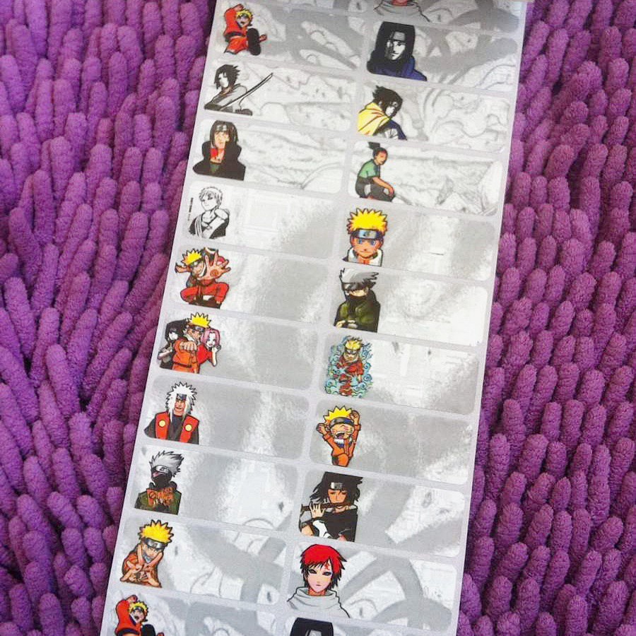 

LABEL NAMA TAHAN AIR - NARUTO