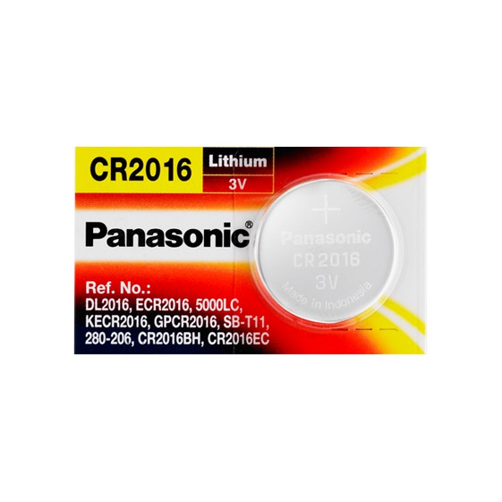 Baterai Lithium CR2016 CR 2016 Batere Kancing 3 v Volt Panasonic 3V