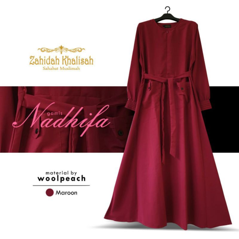 Gamis Syar'i / Gamis Murah / Gamis Nadhifa