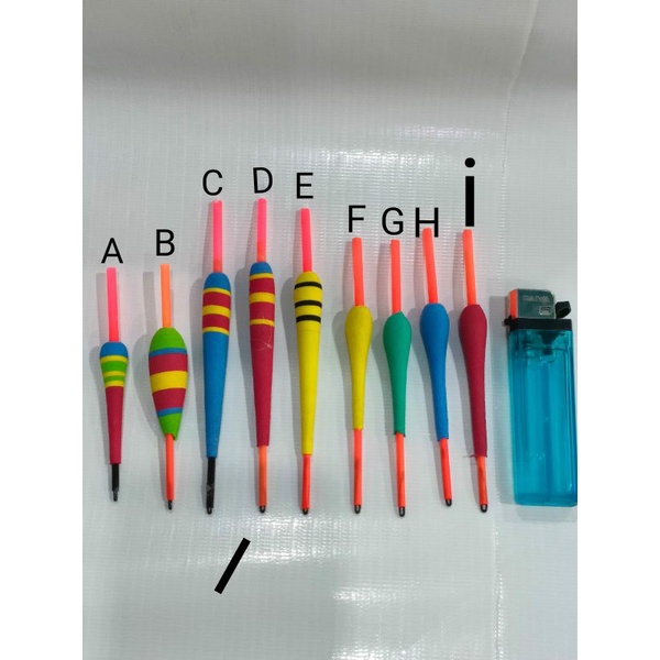 Pelampung Pancing Spon Padang / Pelampung Spon Busa