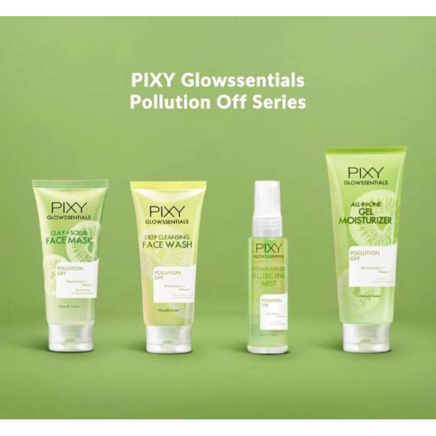 ✦SINAR✦Pixy Glowssentials Brightening &amp; Pollutions - Micellar - Foam - Mask - Tone Up - Mist - Moist