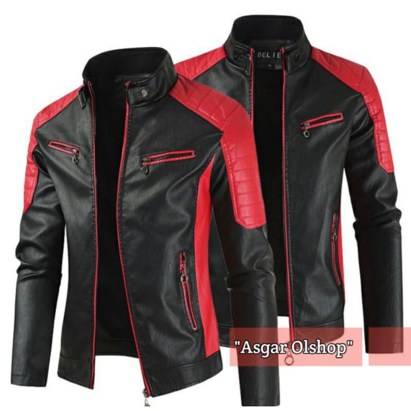 Jaket kulit pria jaket kulit asli garut jaket kulit super kuat jaket kulit sapi