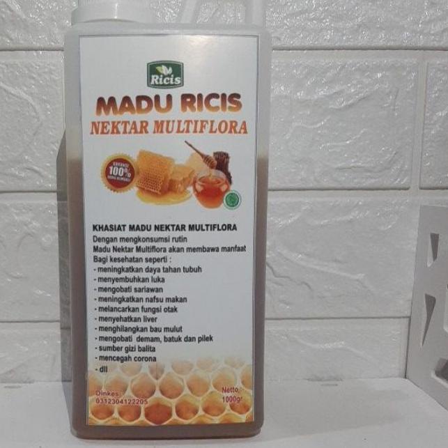 

Flash Sale!! ATR-491 PROMO 1 Kg Madu Multiflora Madu Randu Madu Kaliandra Madu hitam pahit ( Raw Hon