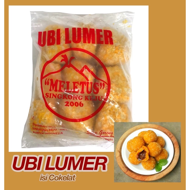 Bola Ubi Cokelat Lumer Ubi Lumer Coklat