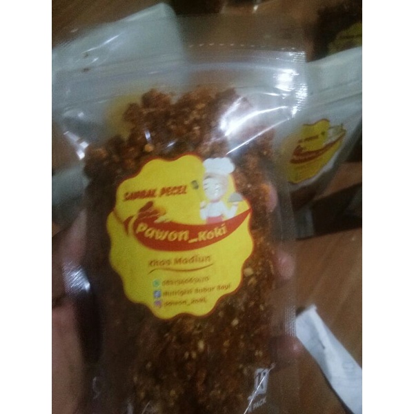 

sambel pecel madiun