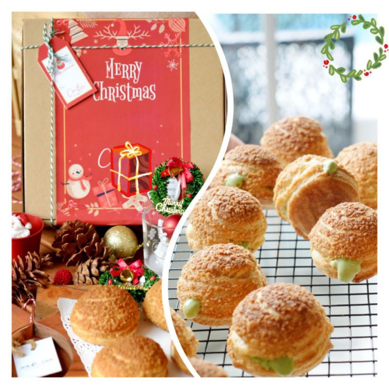 

Chouxlala Craquelin Choux Kue Sus Christmas Hamper