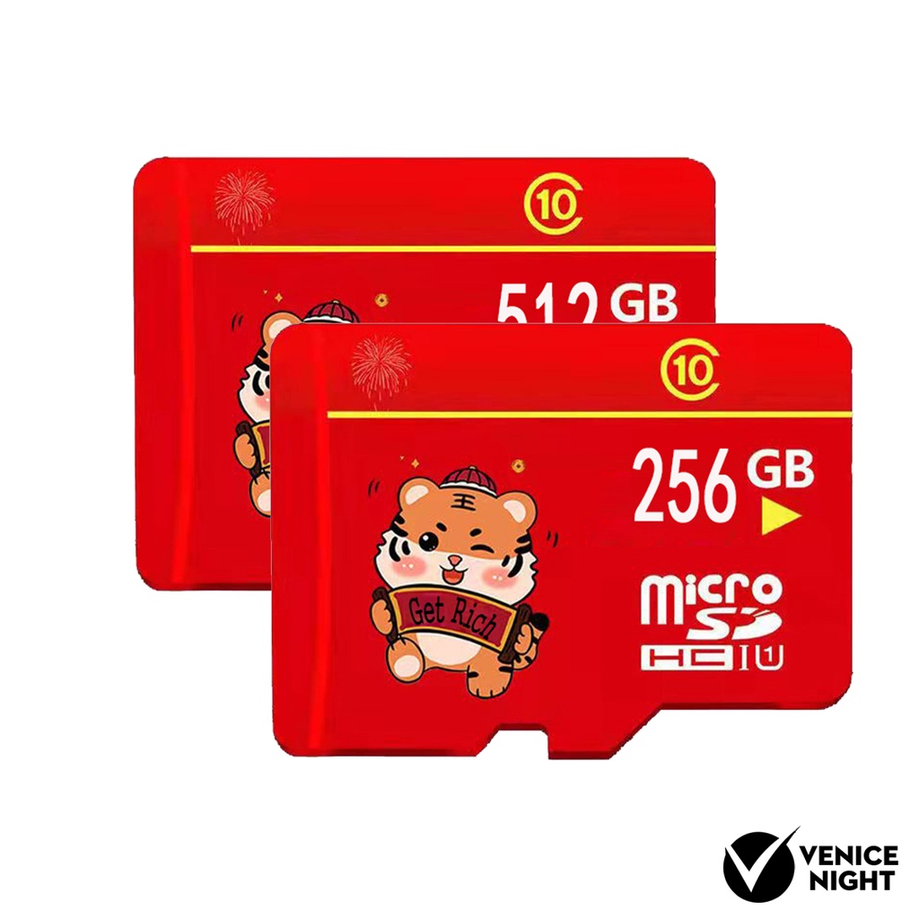 (SC) Memory Card TF / SD Card 32GB / 64GB / 128GB / 256GB / 512GB / 1024GB Ultra Tipis Tahan Air