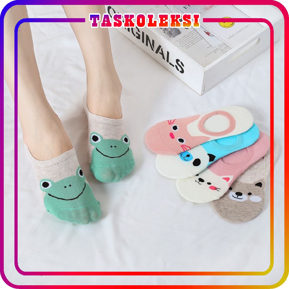 ☛TK☚ Kaos Kaki Socks Wanita Karakter Motif Cute Lucu Unik Import KK020