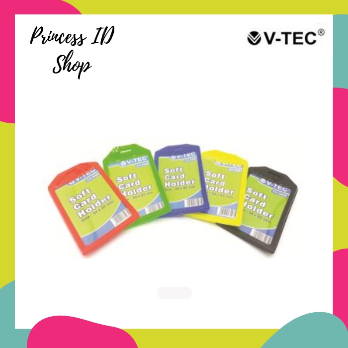 

TEMPAT ID CARD SOFT CARD HOLDER SINGLE V-TEC CH-5485