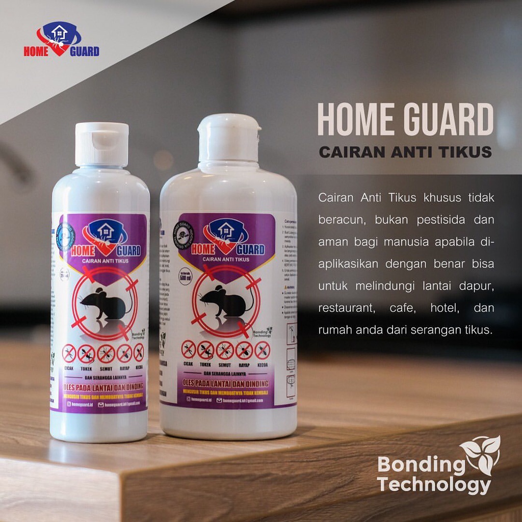 Home Guard Cairan Anti Tikus 250ml /Anti Cicak/Anti Tokek/Anti Rayap/Anti Kecoa/Anti Serangga Homeguard