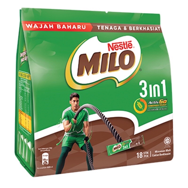 

Milo Stik 3 in 1 stik Malaysia