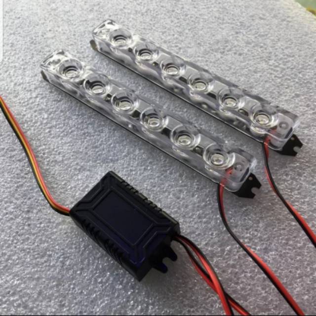 Lampu Motor Mobil Nyala kedip kedip 3/4/5/6 led