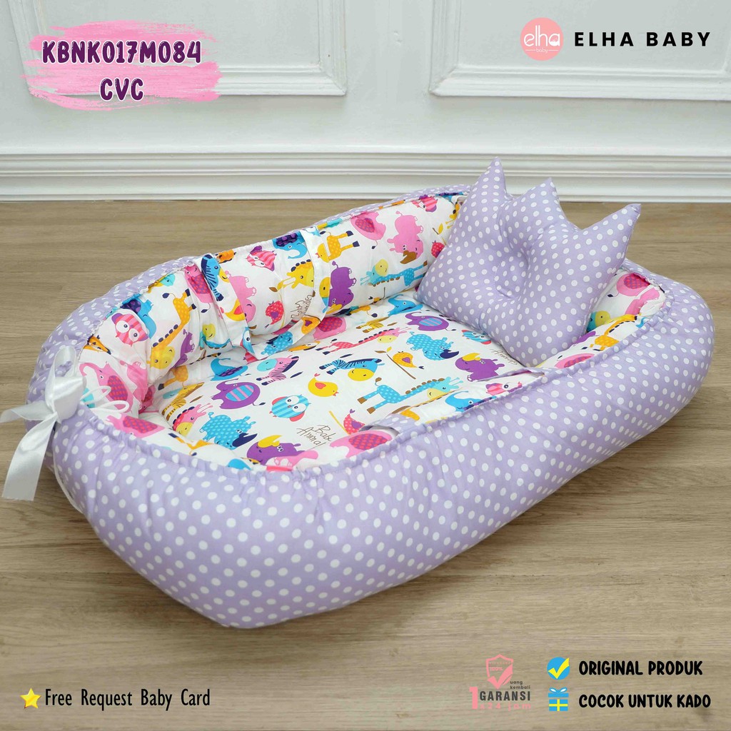 Kasur Bayi Nest Tempat Tidur Bayi Jumbo Perlengkapan Bayi Baru Lahir Karakter Babyshop