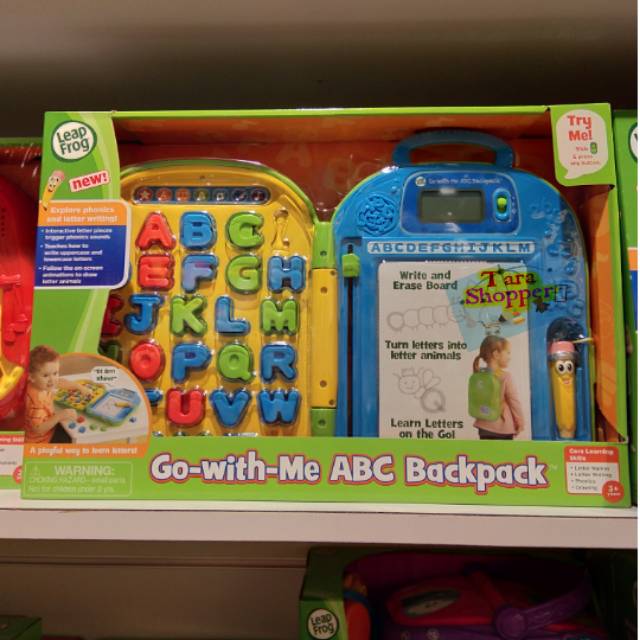 Leapfrog Go with me backpack
