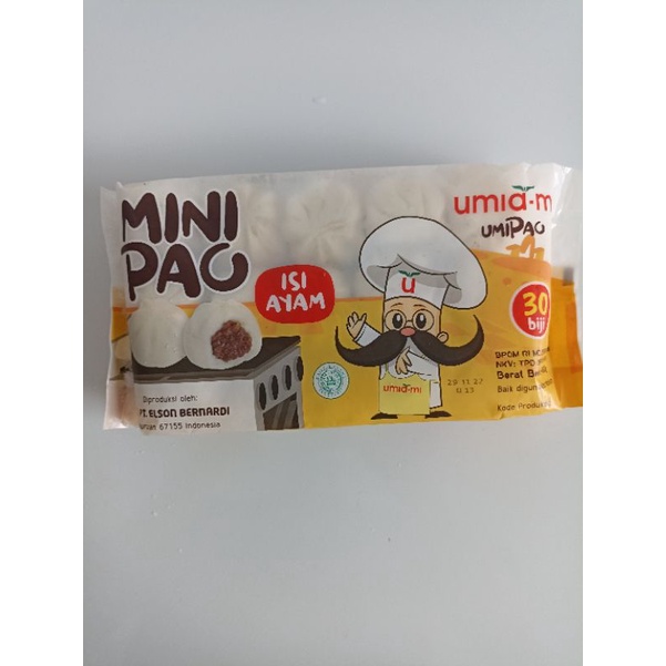 

Umiami Minipao Rasa Ayam 480gr isi 30