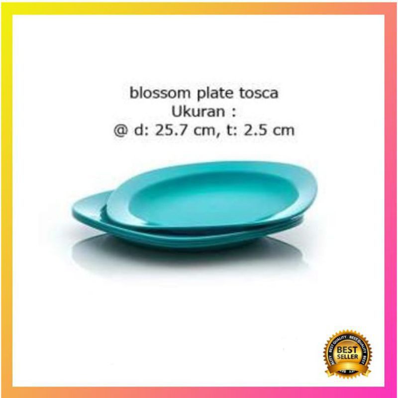 Blossom Plate Tosca Tupperware