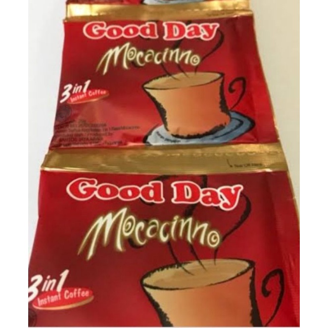 

kopi good day mocacino 20g 1 renceng 10sachet