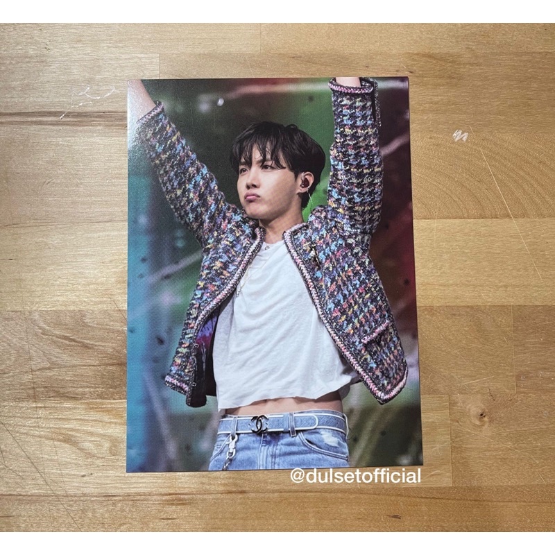 POSTCARD MOTS BLURAY JHOPE