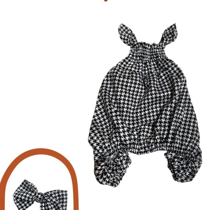 baju anjing poodle jumpsuit houndstooth free pita pawpawsome projects