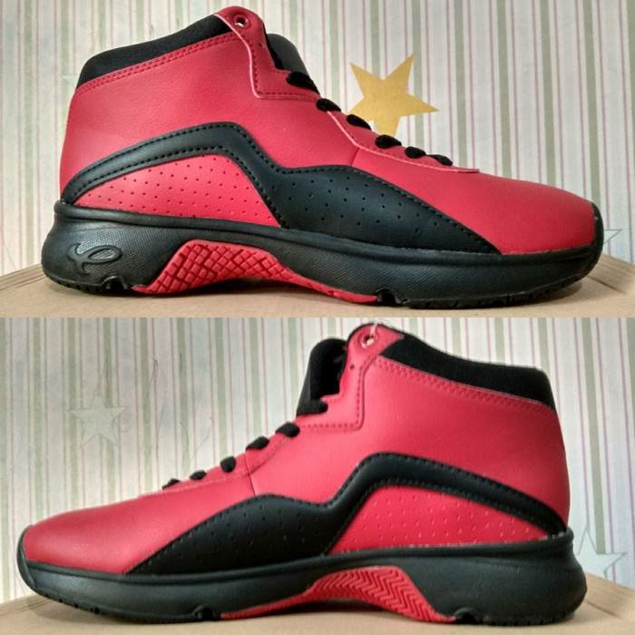 sepatu basket piero genesis red P60139 original