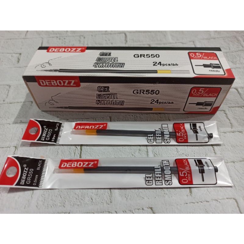 

(20Pc) isi gel Debozz 0.5 Hitam/ DB-GR550