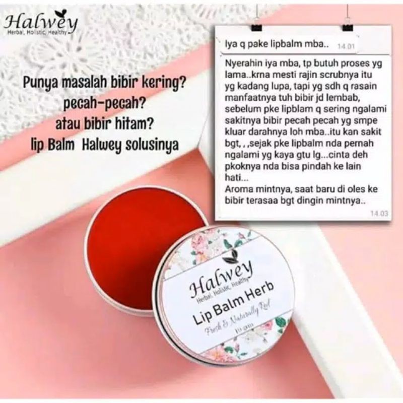 HALWEY lip balm