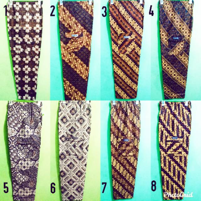 Celana boim Pekalongan dewasa all size (M, L & XL) PC97cm , LP 511cm - 108cm (karet)