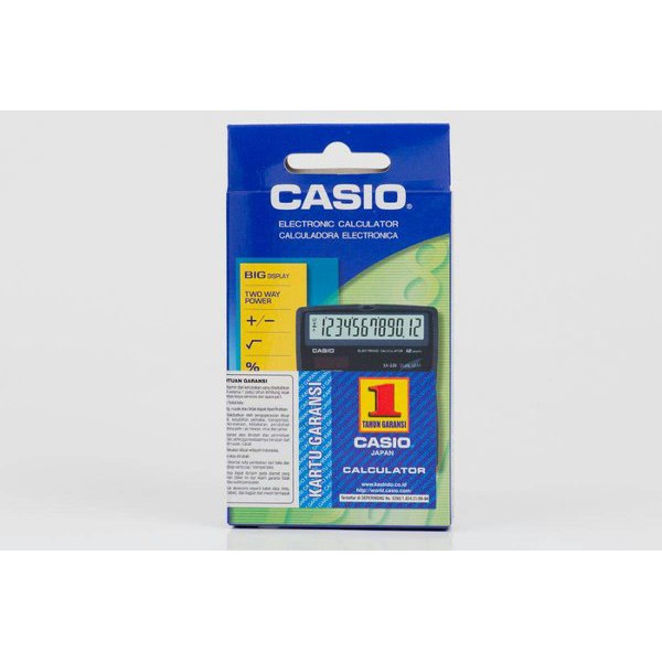 

Baru Jual Casio SX 220 Kalkulator Saku Termurah